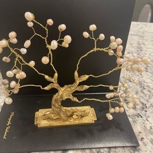 Genuine freshwater pearl bonsai tree